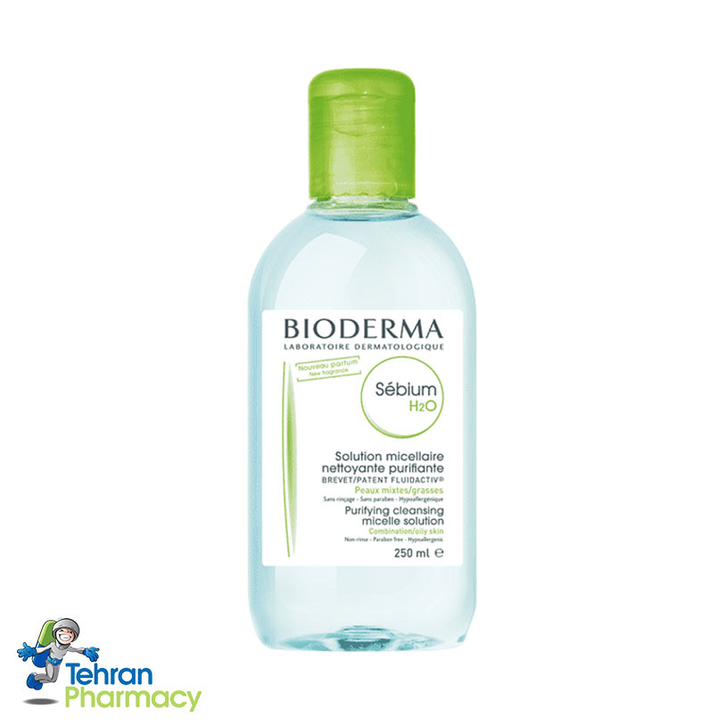 پاک کننده سبيوم H2O بایودرما - Bioderma Sebium H2O 250ml